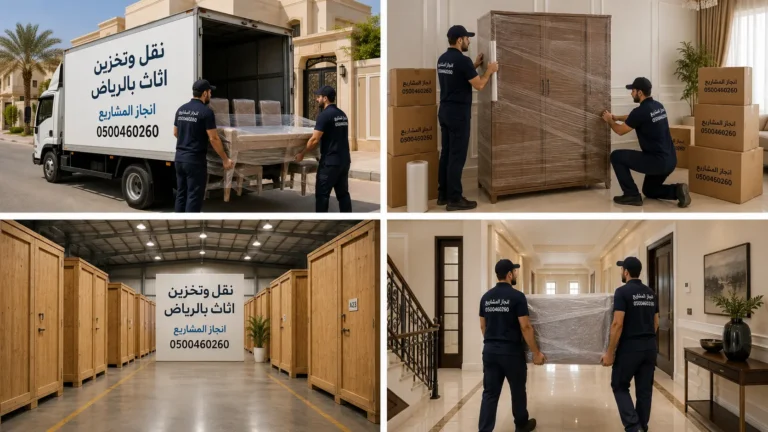 تحديد نقل وتخزين اثاث بالرياض | انجاز المشاريع 0500460260 نقل وتخزين اثاث بالرياض